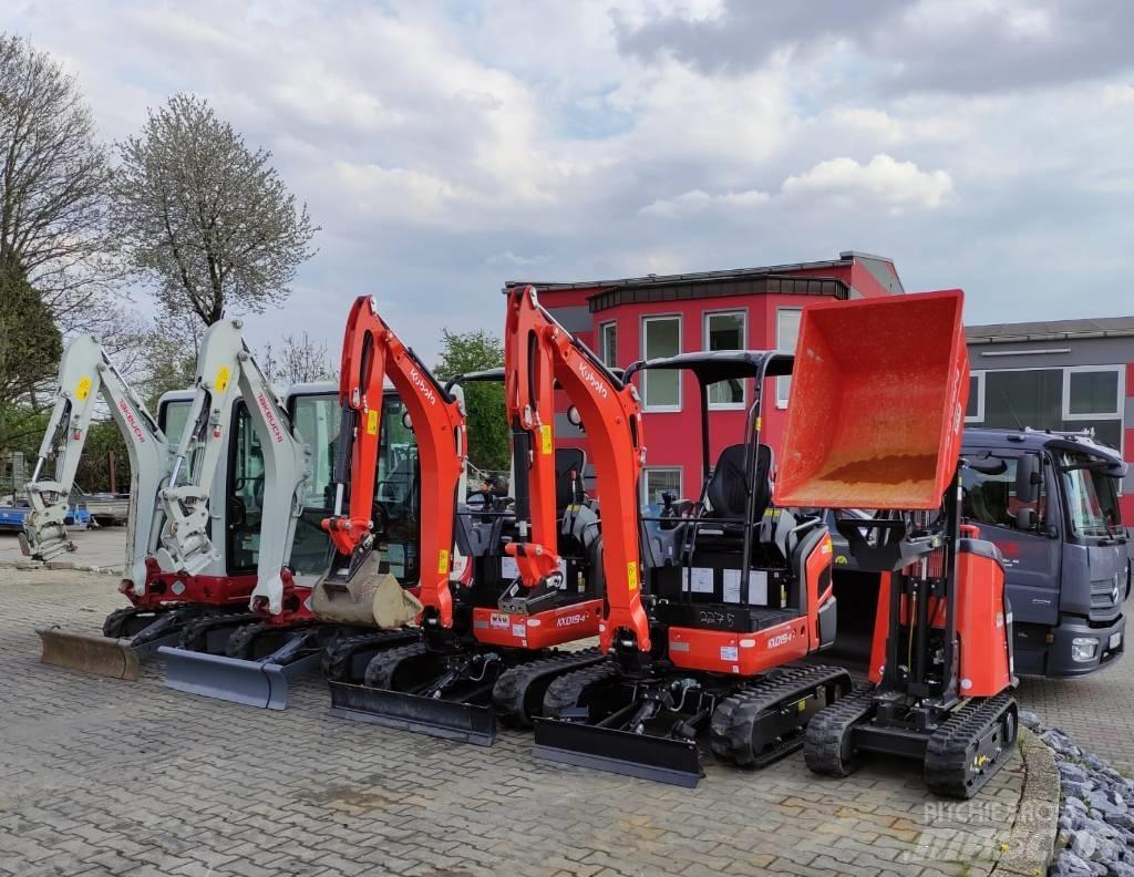 Kubota K008-5 Mini ekskavatori < 7 t