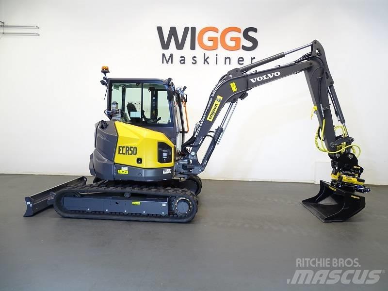 Volvo ECR50F Mini ekskavatori < 7 t