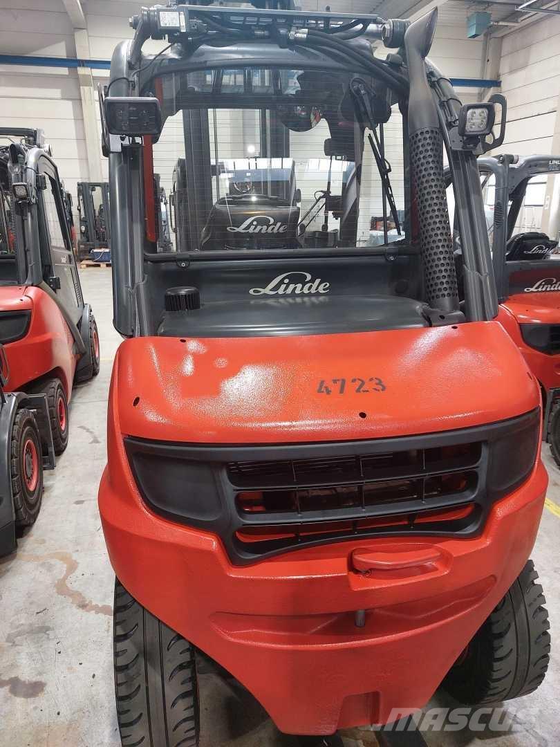 Linde H45D Tehnika ar dīzeļa dzinēju