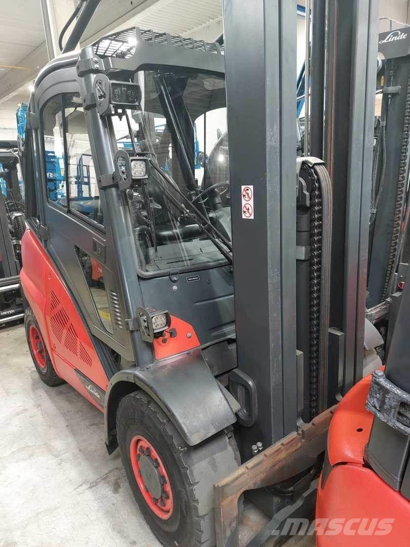 Linde H45D Tehnika ar dīzeļa dzinēju
