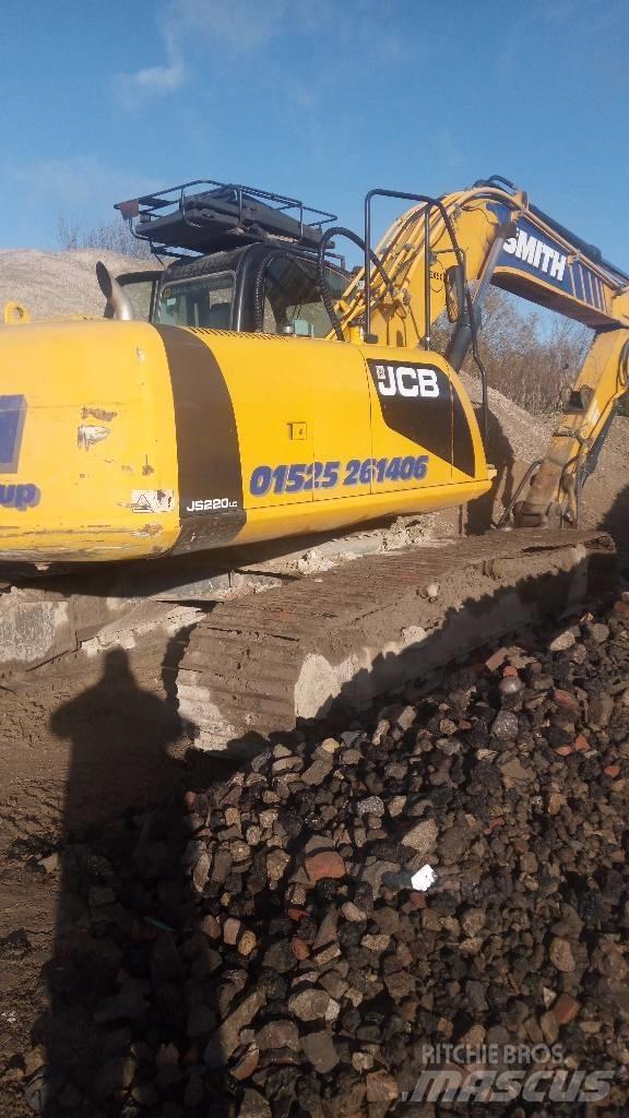 JCB JS 220 LC Kāpurķēžu ekskavatori
