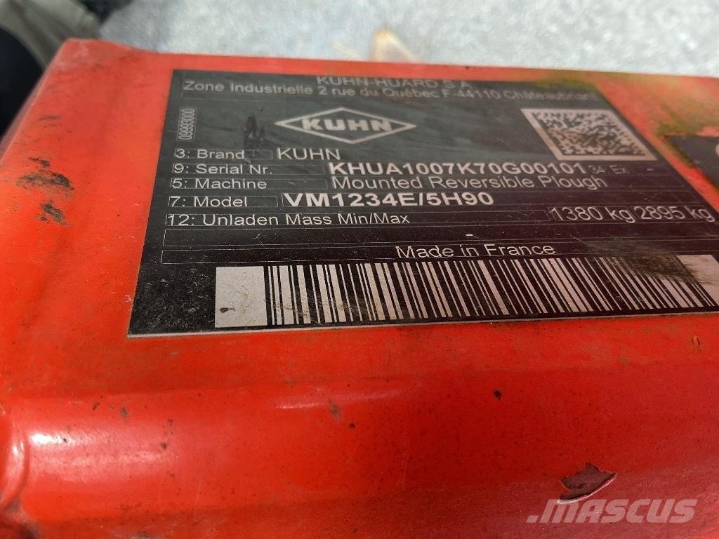 Kuhn Vari-Master 123 Maiņvērsējarkli