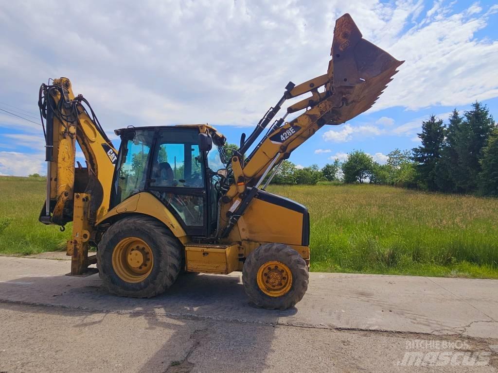 CAT 428 E Ekskavatori-iekrāvēji