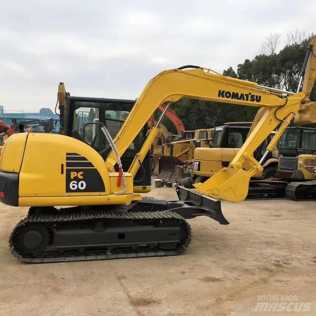 Komatsu PC 60 Kāpurķēžu ekskavatori