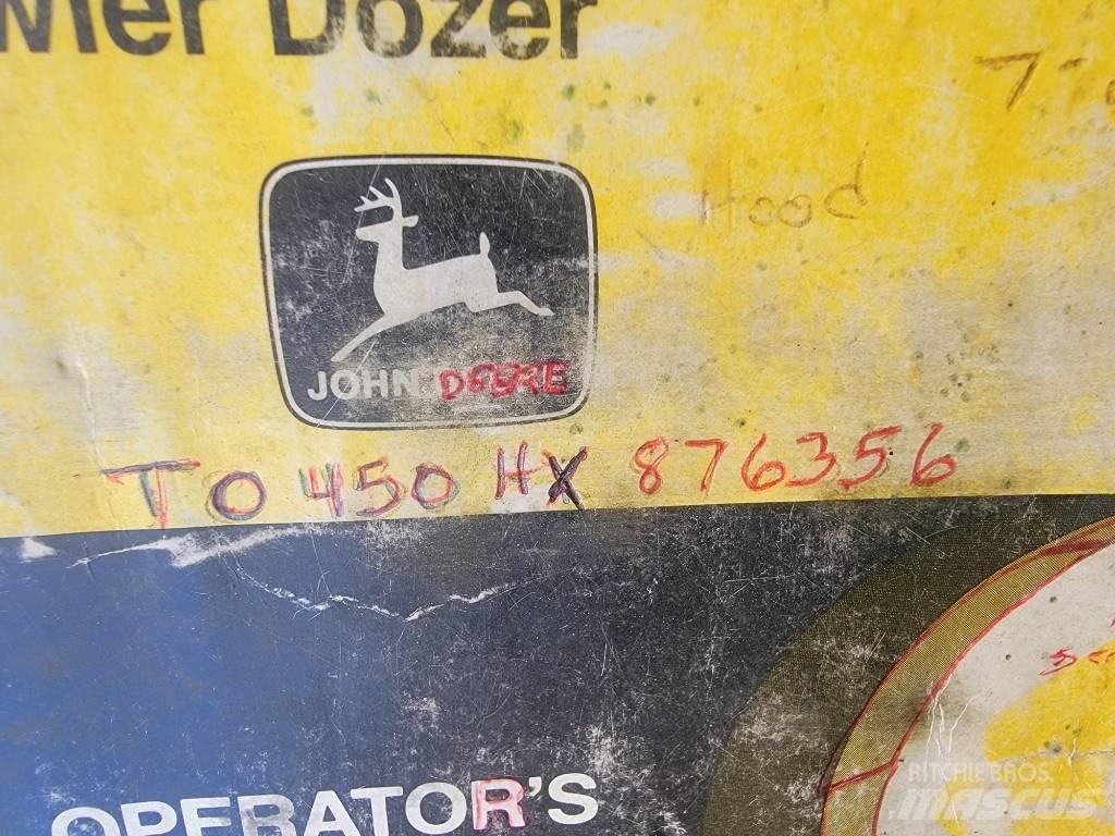 John Deere 450 H Kāpurķēžu buldozeri