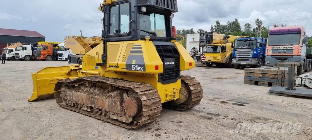 Komatsu D 51 EX-22 Kāpurķēžu buldozeri