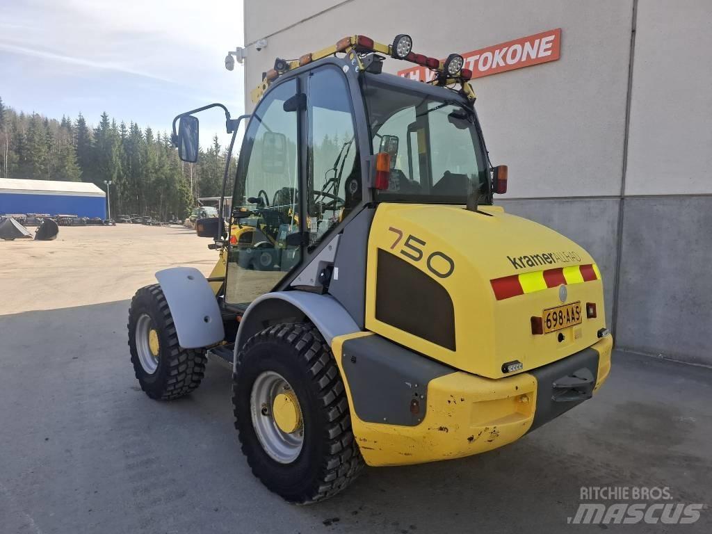 Kramer 750 Iekrāvēji uz riteņiem