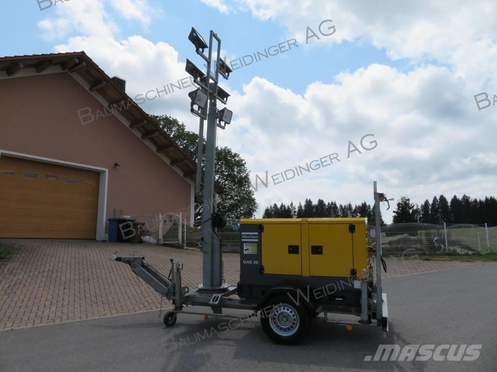 Atlas Copco QAS 20 Dīzeļģeneratori