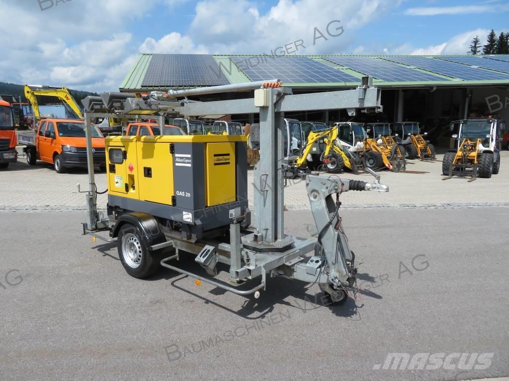 Atlas Copco QAS 20 Dīzeļģeneratori