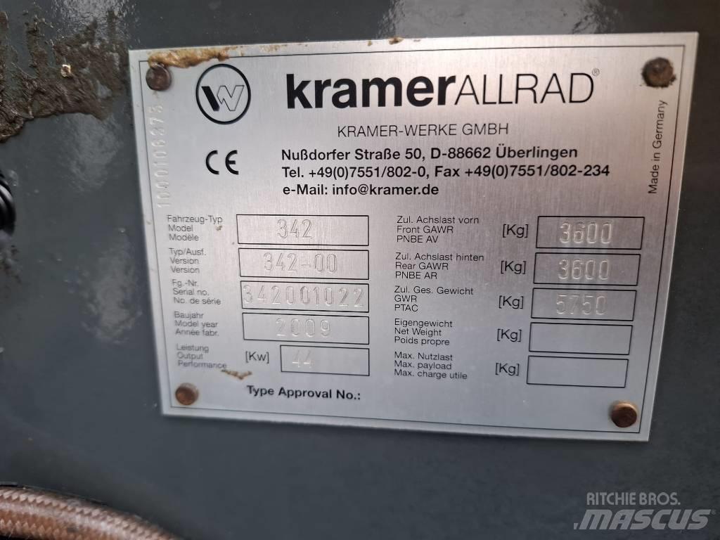 Kramer 380 Iekrāvēji uz riteņiem