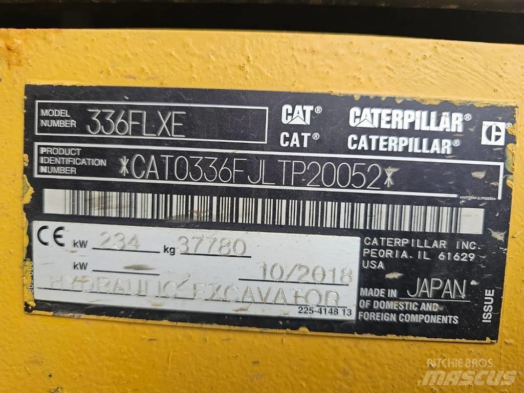 CAT 336 F L Kāpurķēžu ekskavatori