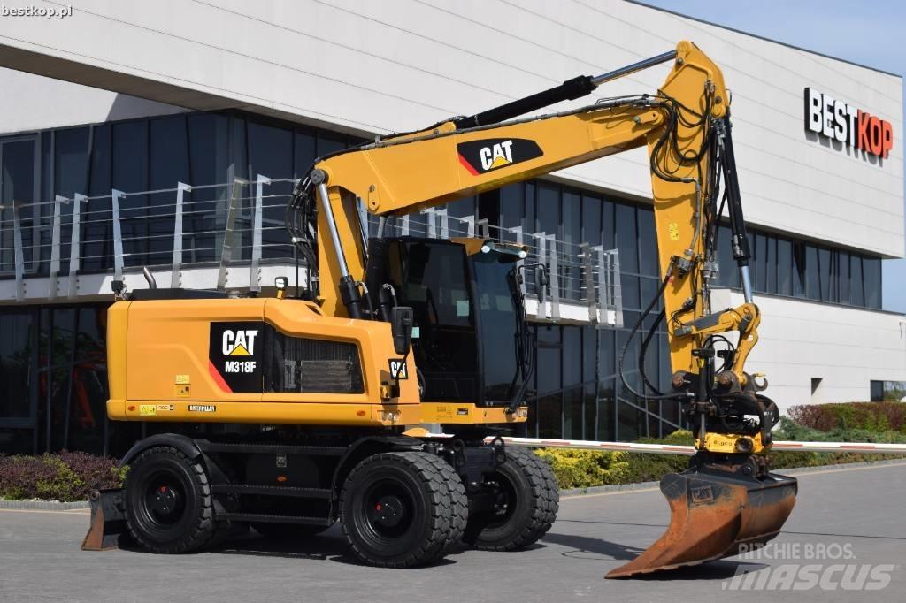 CAT M 318 F Ekskavatori uz riteņiem