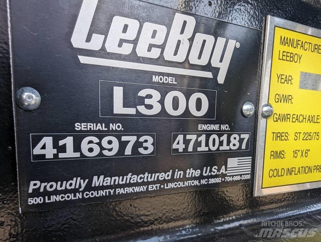 LeeBoy 300T Asfaltēšanas mašīnu papildaprīkojums