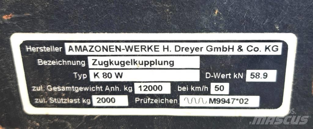 Amazone ZGB 8200 Minerālmēslu izkliedētāji