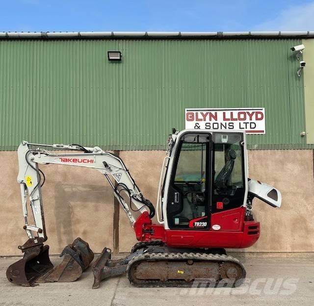 Takeuchi TB 230 Mini ekskavatori < 7 t