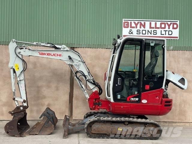 Takeuchi TB 230 Mini ekskavatori < 7 t