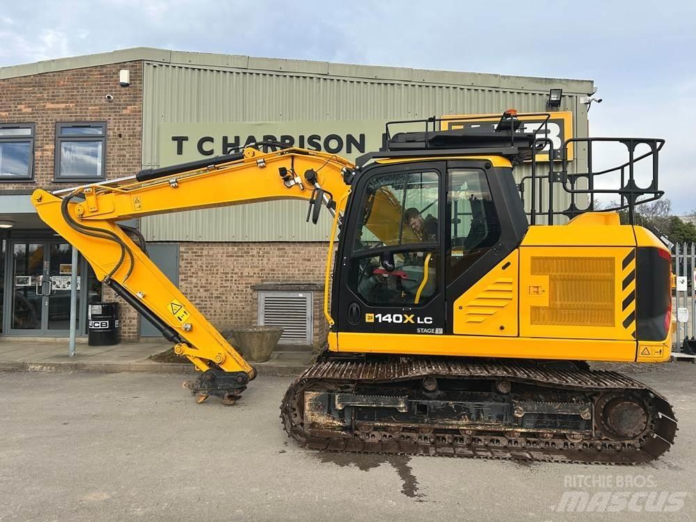 JCB 140X Kāpurķēžu ekskavatori