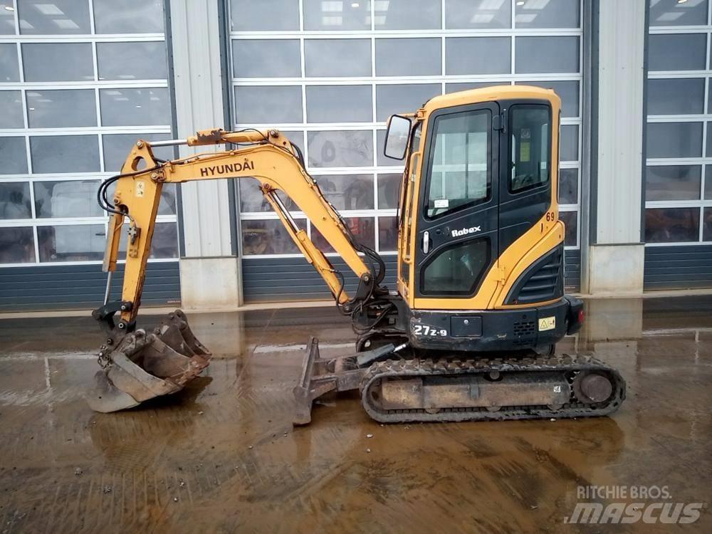Hyundai Robex 27Z-9 Mini ekskavatori < 7 t