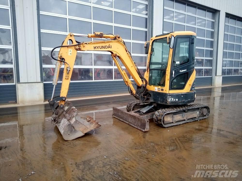Hyundai Robex 27Z-9 Mini ekskavatori < 7 t