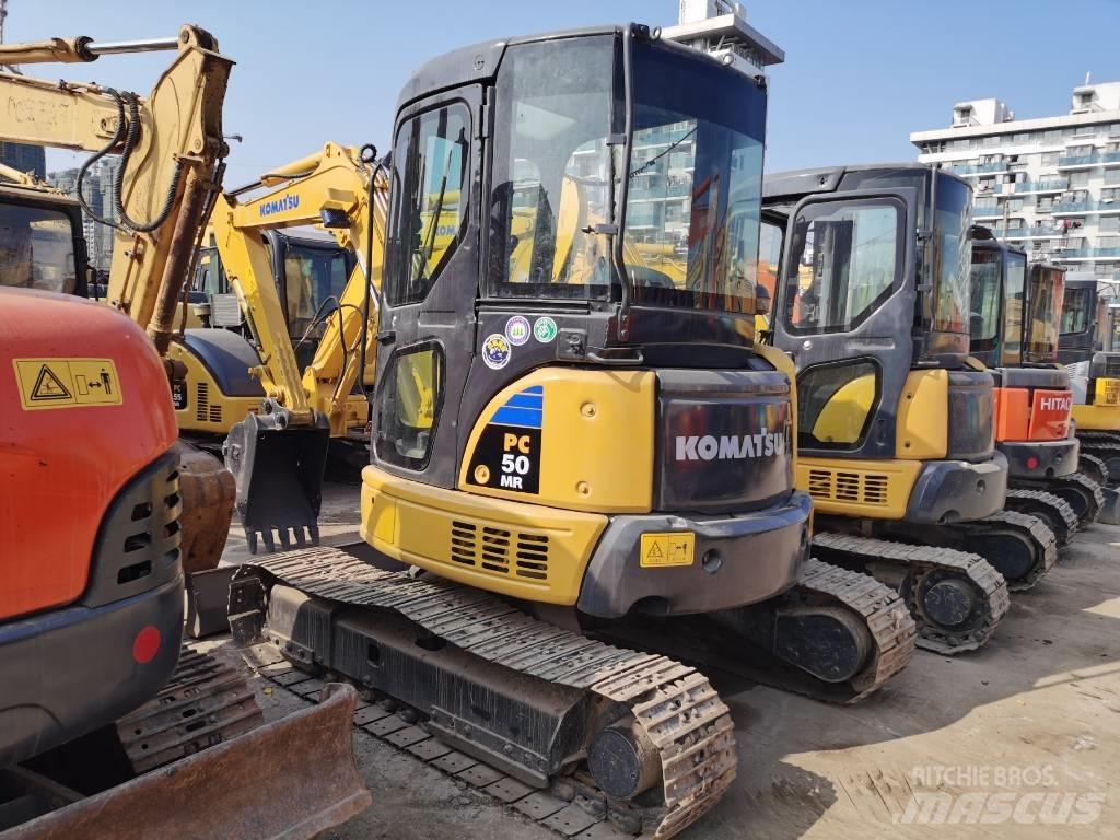 Komatsu PC50 Kāpurķēžu ekskavatori