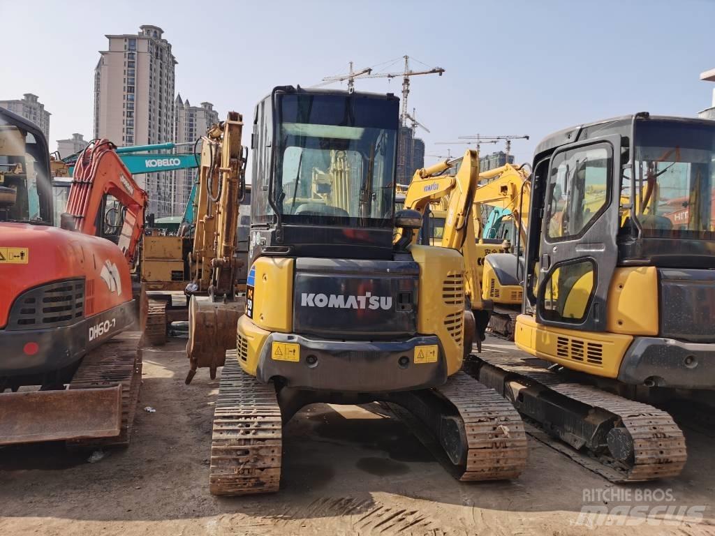 Komatsu PC50 Kāpurķēžu ekskavatori
