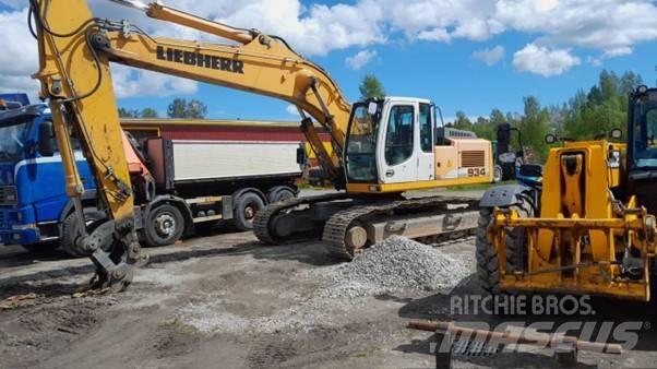 Liebherr R 934 Kāpurķēžu ekskavatori