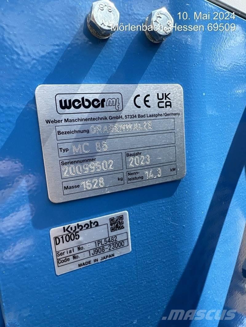 Weber MC85 Veltņi
