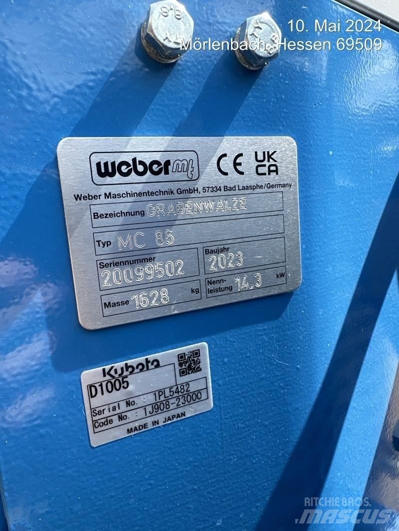 Weber MC85 Veltņi