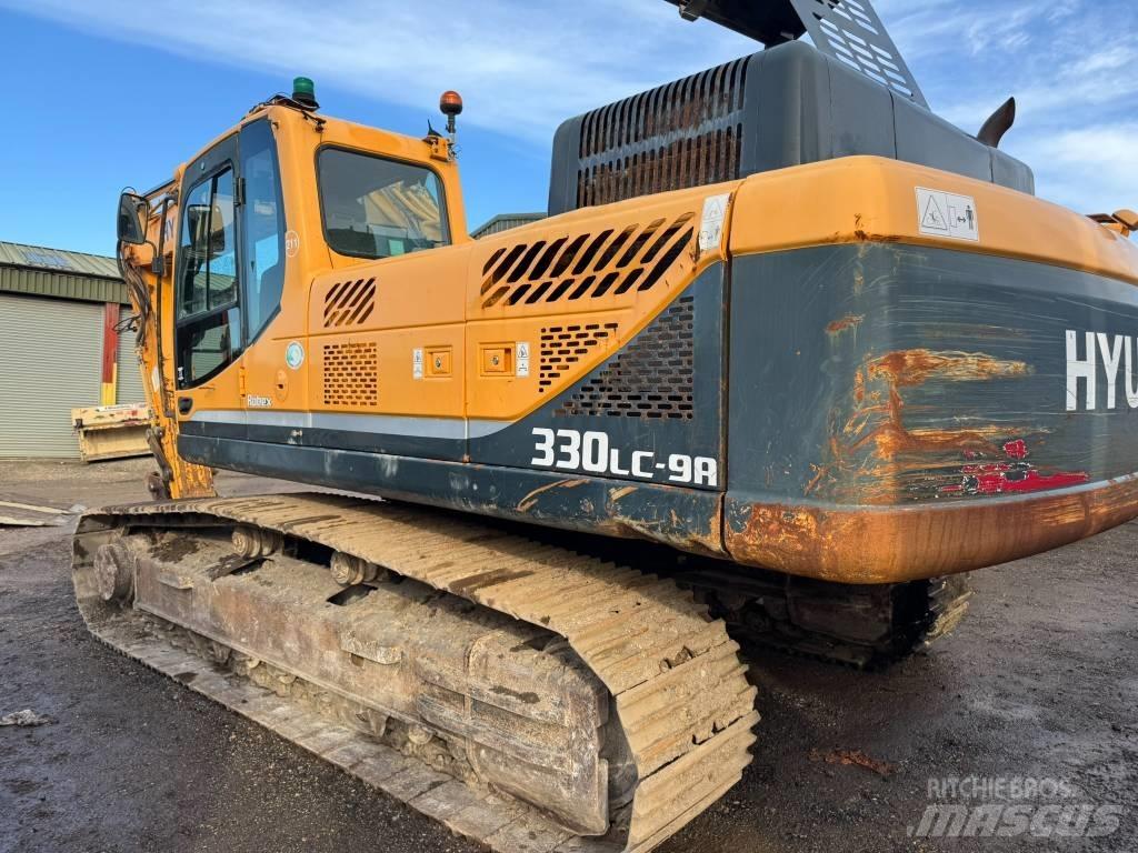 Hyundai R330 Kāpurķēžu ekskavatori