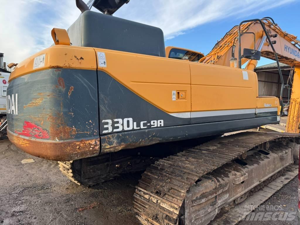 Hyundai R330 Kāpurķēžu ekskavatori