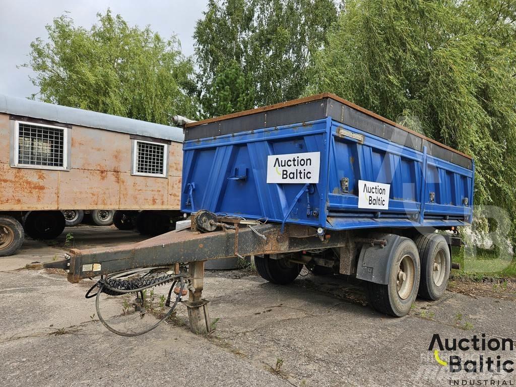 Meiller MZDA 18/2 Tents puspiekabes