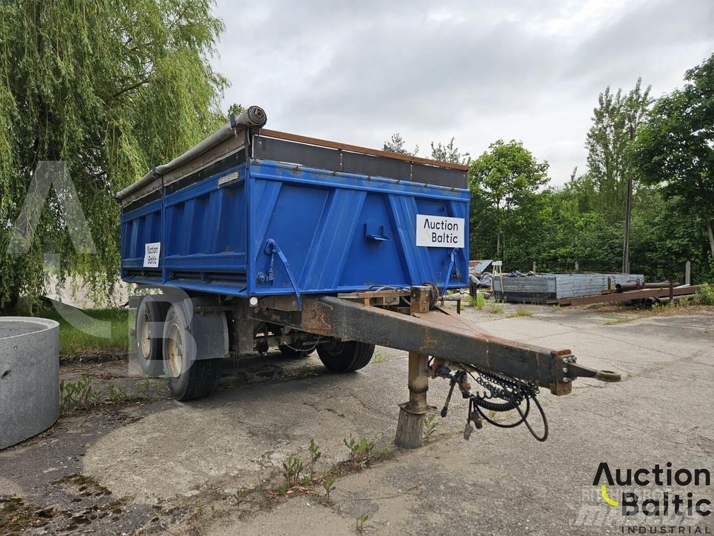 Meiller MZDA 18/2 Tents puspiekabes