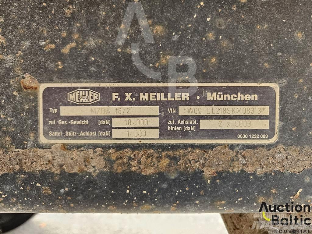 Meiller MZDA 18/2 Tents puspiekabes