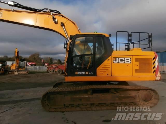 JCB 220X LC Kāpurķēžu ekskavatori