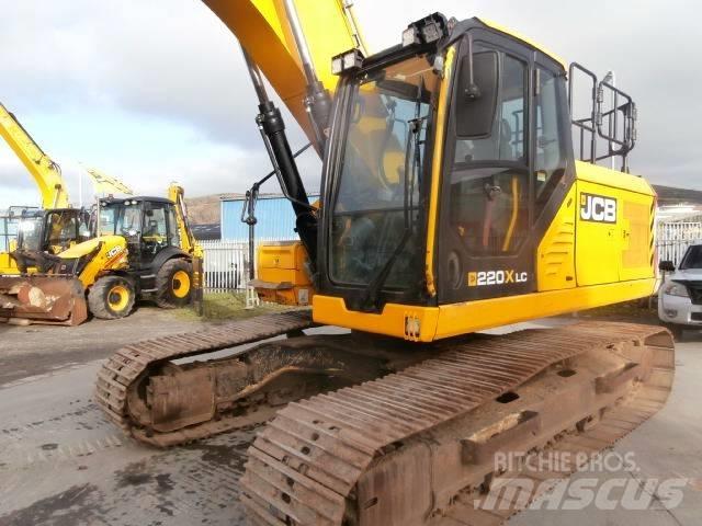 JCB 220X LC Kāpurķēžu ekskavatori