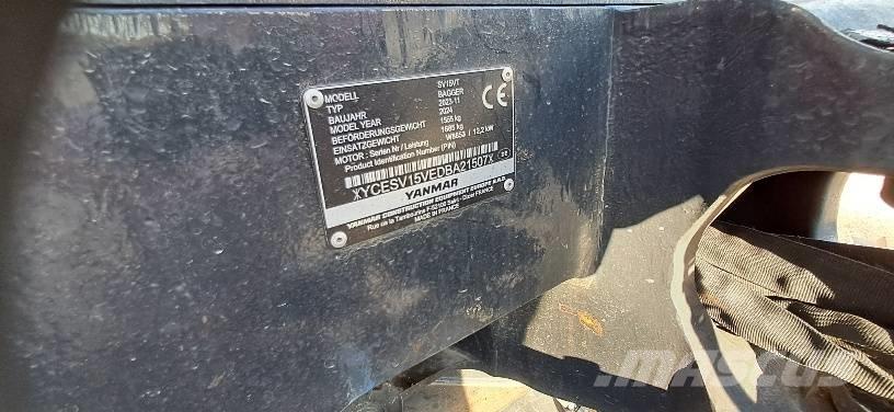 Yanmar SV 15 Mini ekskavatori < 7 t