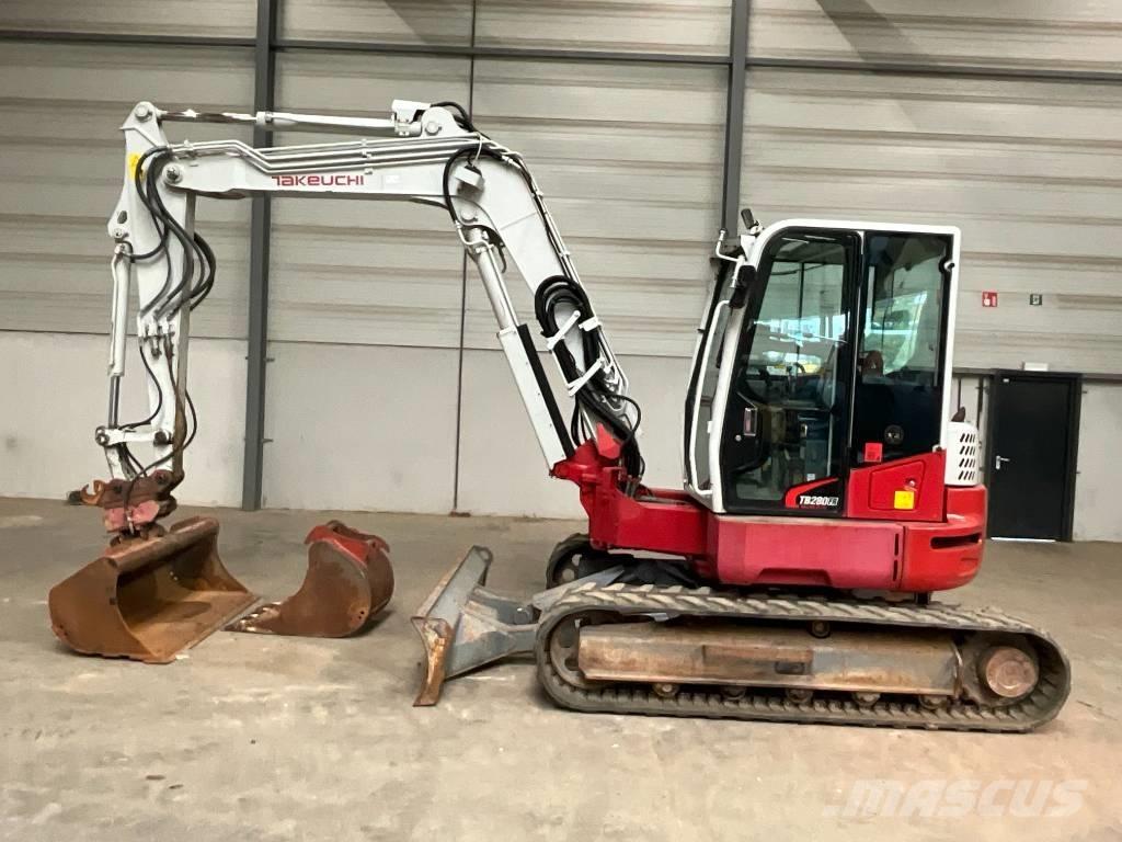 Takeuchi TB 280 FR Vidēja lieluma ekskavatori 7 t - 12 t