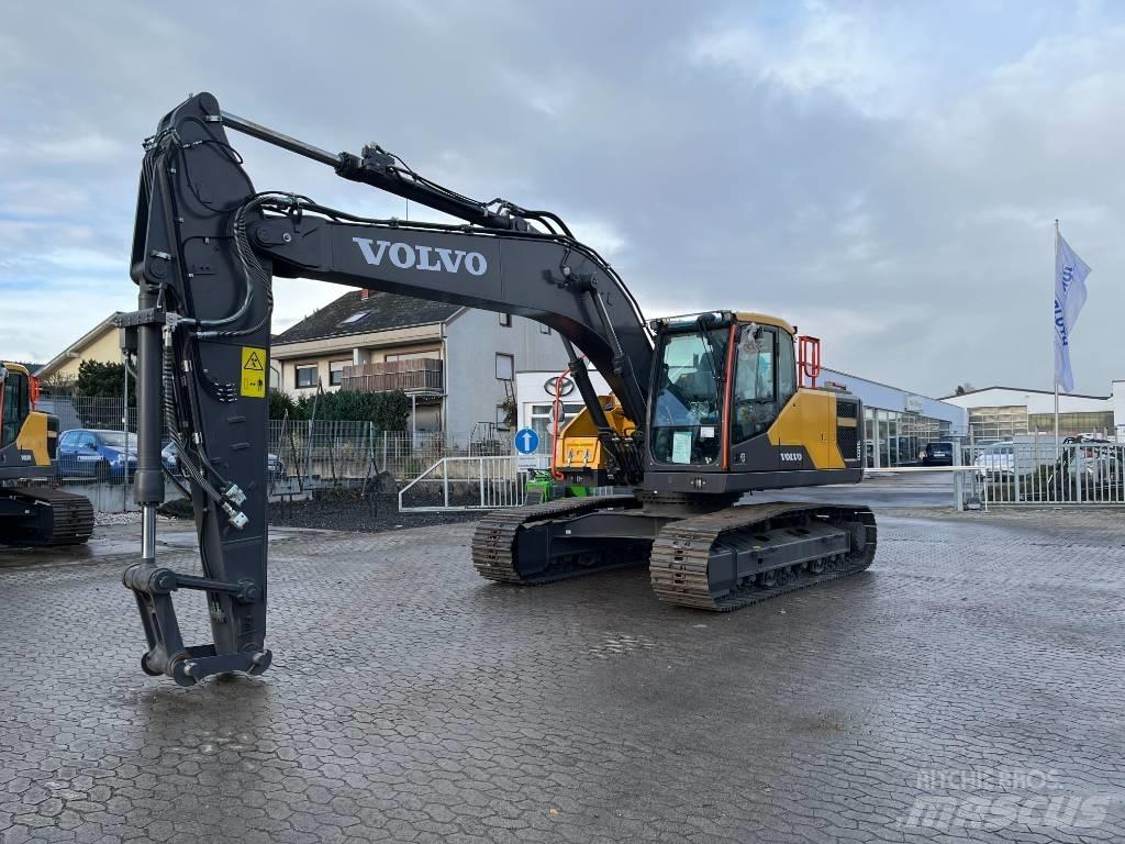 Volvo EC220EL Kāpurķēžu ekskavatori