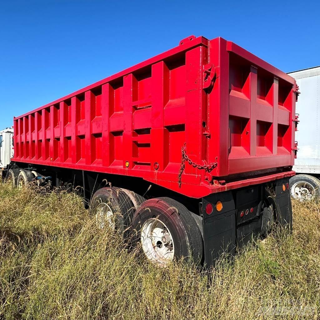  borco Dump Trailer Pašizgāzējs