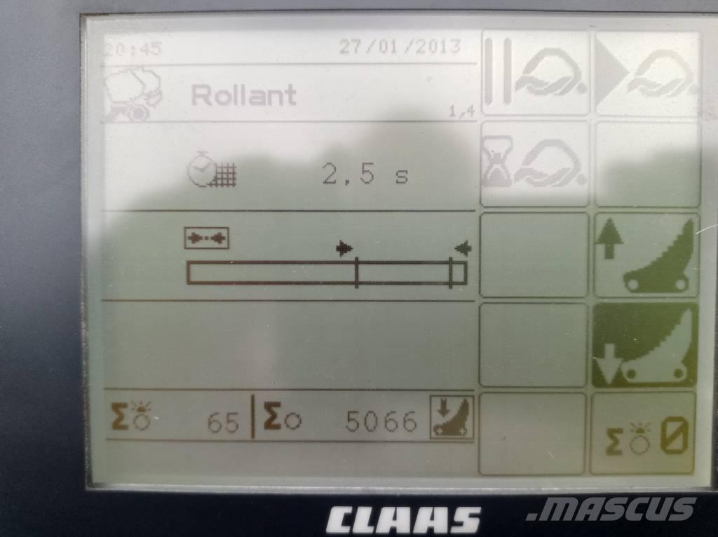 CLAAS Rollant 520 RC Rituļu preses