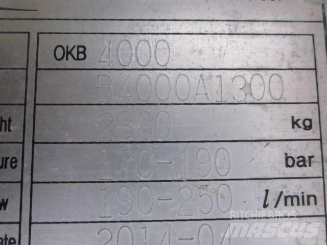  OK TECH OKB 4000 Āmuri/Drupinātāji