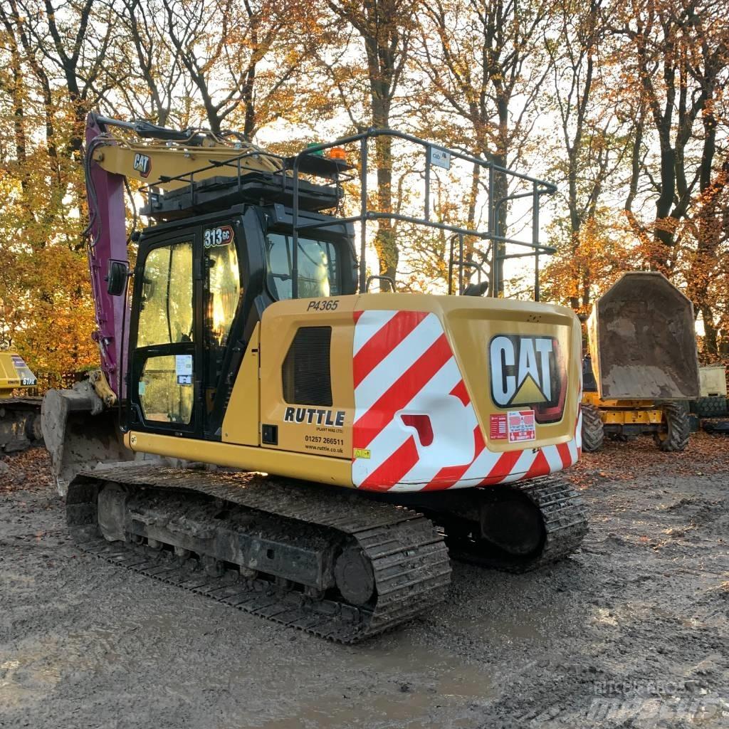 CAT 313GC Kāpurķēžu ekskavatori