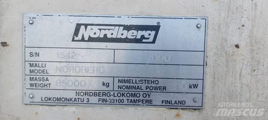 Metso Nordberg LT125 Mobilie drupinātāji