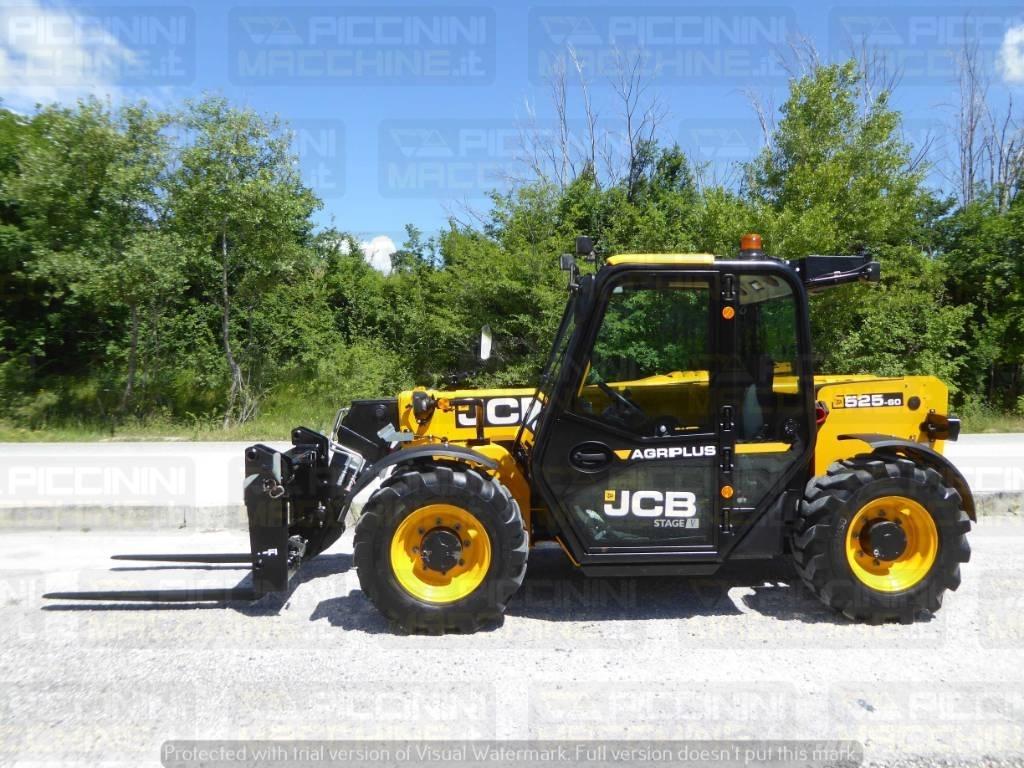 JCB 525-60 Agri Plus Teleskopiskie manipulatori