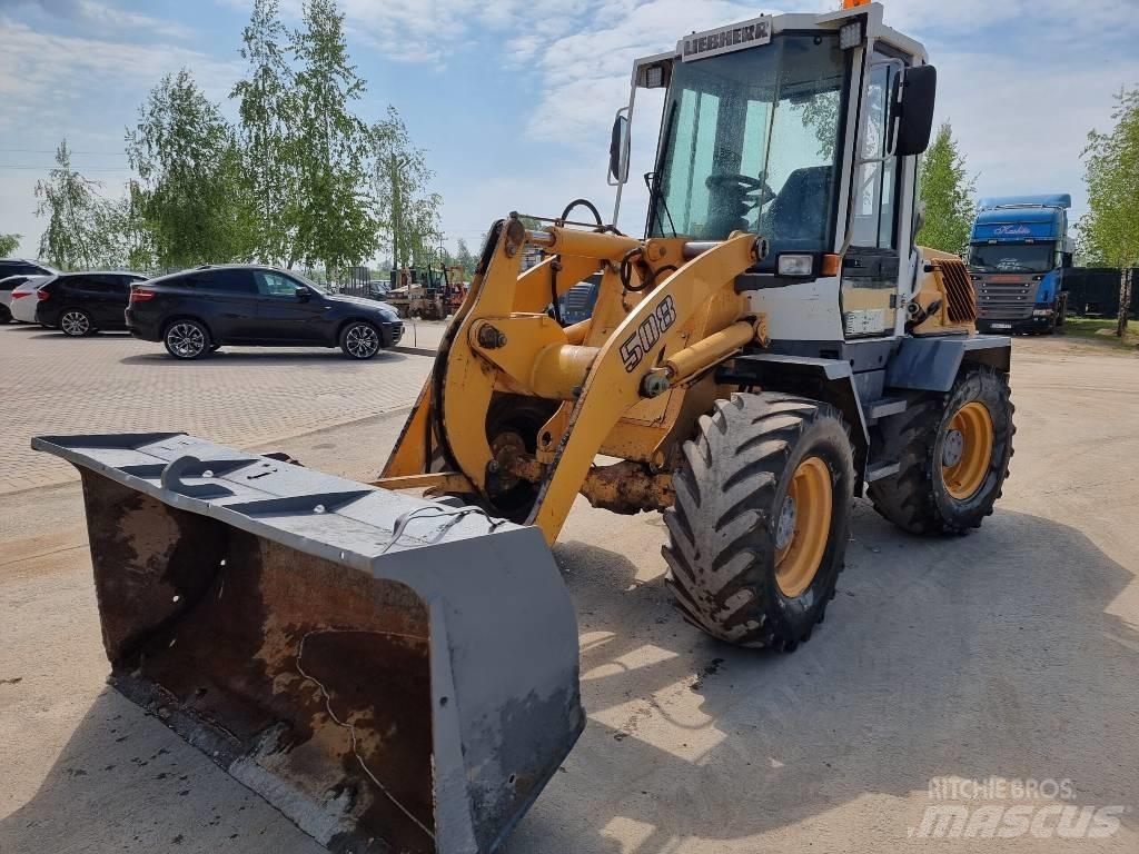 Liebherr L 508 Iekrāvēji uz riteņiem