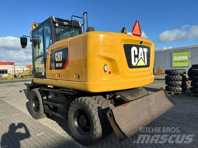 CAT M 314 F Ekskavatori uz riteņiem