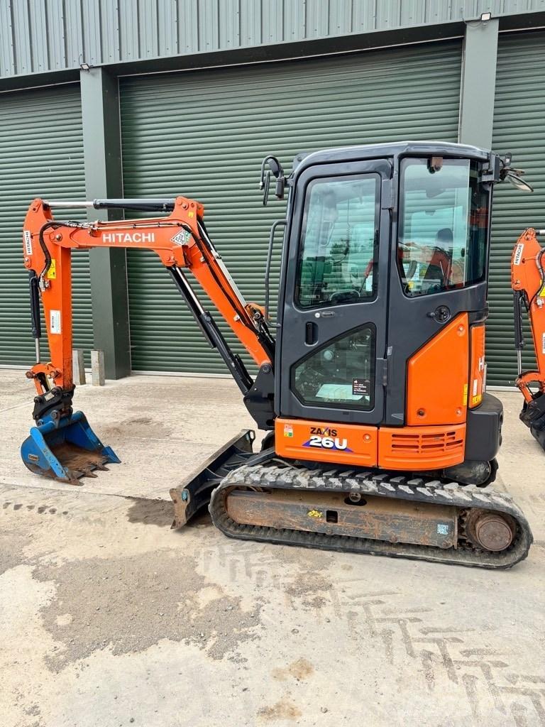 Hitachi ZX 26 U-6 CR Mini ekskavatori < 7 t