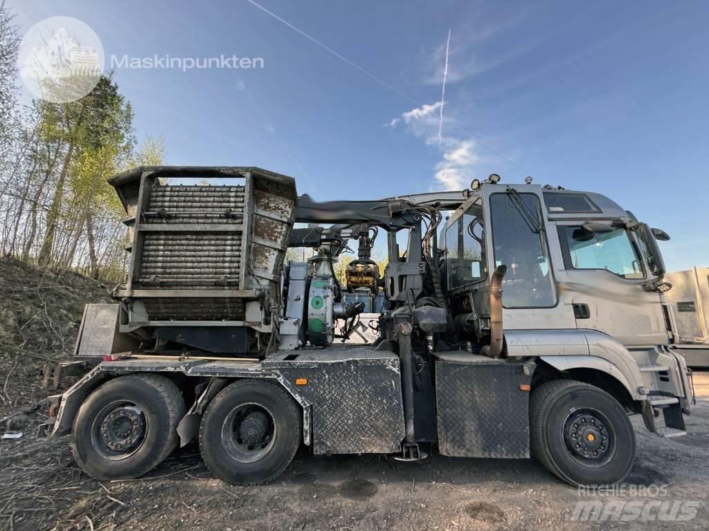 MAN TGS 28.480 Koka skaidu vedēji