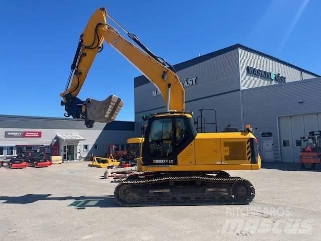 JCB Bandgrävare 220X Kāpurķēžu ekskavatori