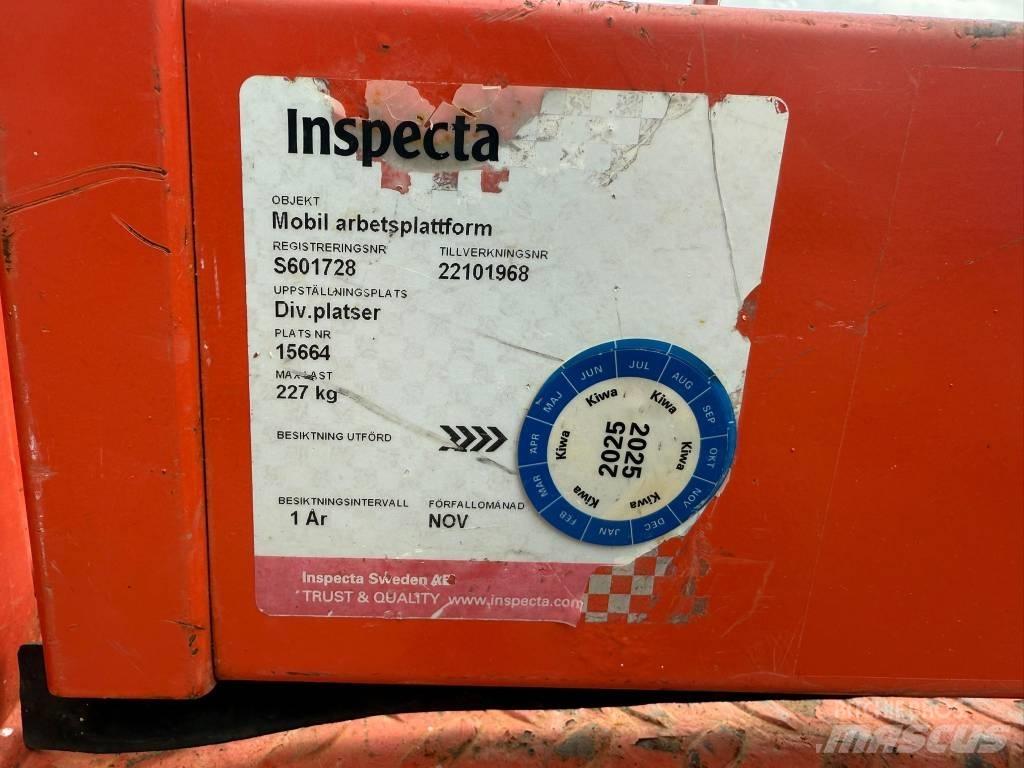 SkyJack SJ 3219 Šķerveida pacēlāji